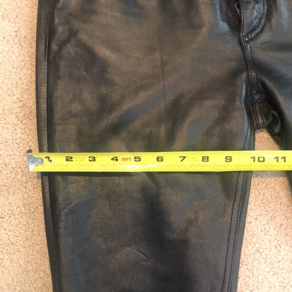 Wilsons Leather Co Maxima High Rise Genuine Leather Pants size 6 - Picture 10 of 12
